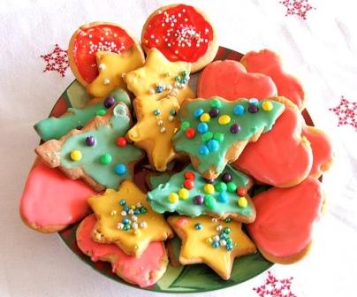 christmas cookie plate manner